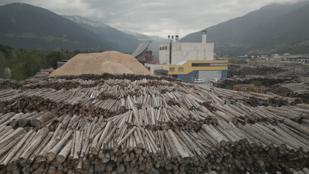 Biomasseaufbereitungsanlage von Knoblinger_Kunde Tinext - Stadtwärme Lienz